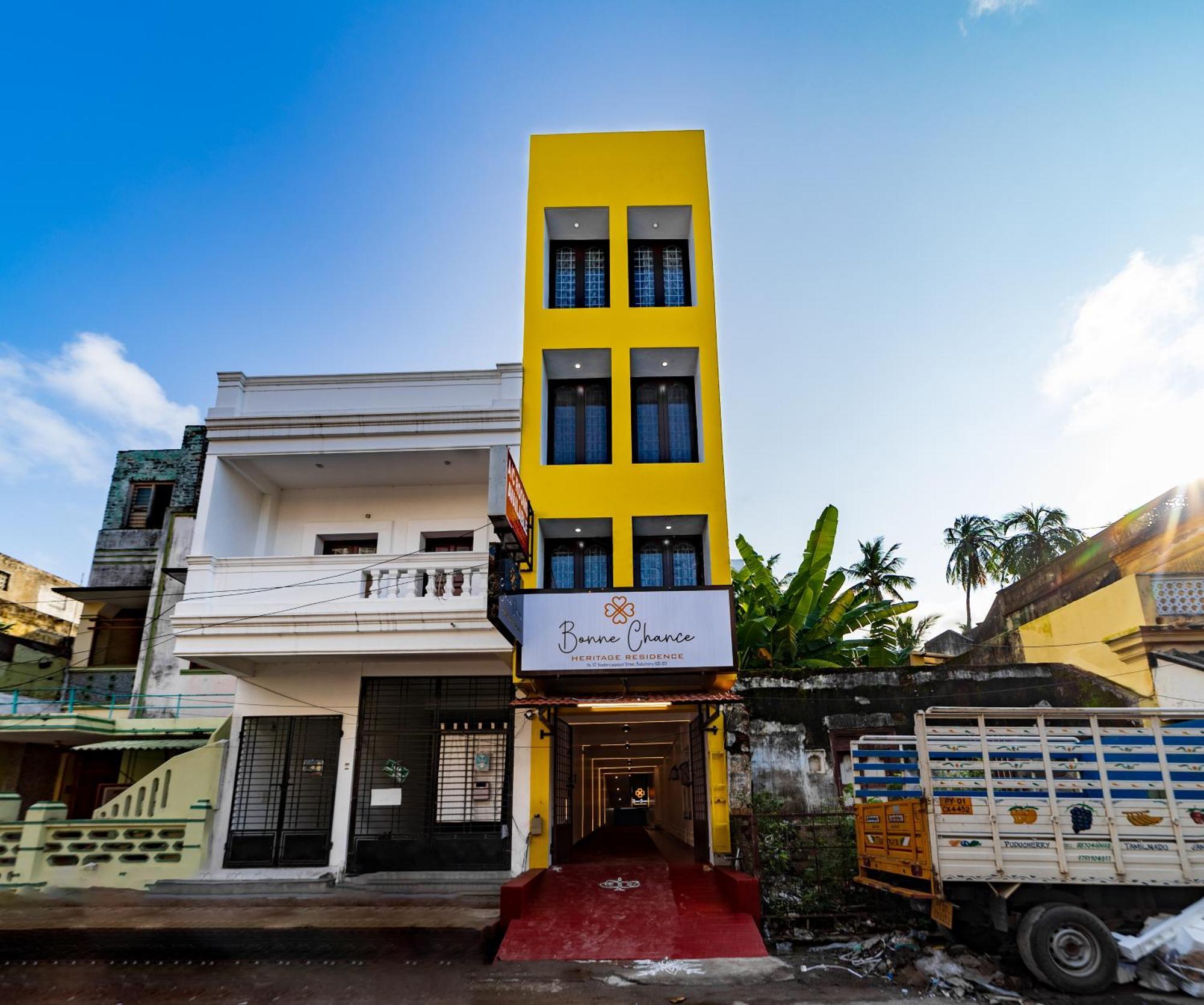Bonne Chance Heritage Residence بونديتْشيري المظهر الخارجي الصورة